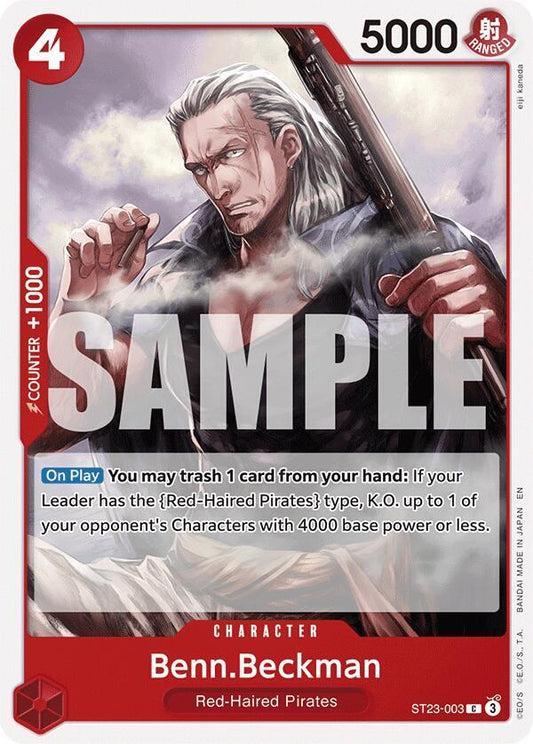 Benn.Beckmann [ST23-003] Starter Deck 23 - RED Shanks