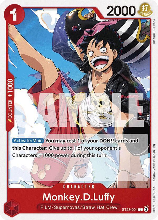 Monkey.D.Luffy [ST23-004] Starter Deck 23 - RED Shanks