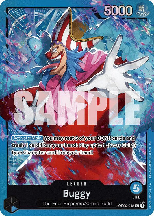 Buggy [OP09-042] Starter Deck 25 - BLUE Buggy