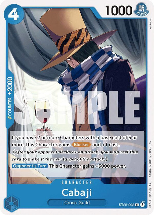 Cabaji [ST25-002] Starter Deck 25 - BLUE Buggy