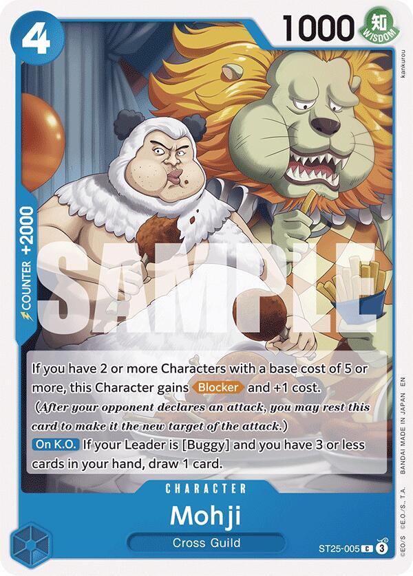 Mohji [ST25-005] Starter Deck 25 - BLUE Buggy