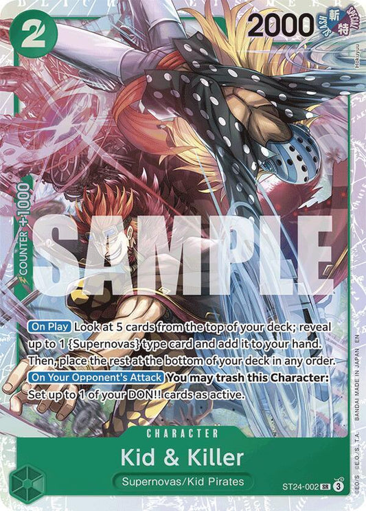 Kid & Killer [ST24-002] Starter Deck 24 - GREEN Bonney