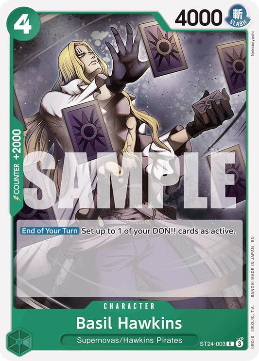 Basil Hawkins [ST24-003] Starter Deck 24 - GREEN Bonney