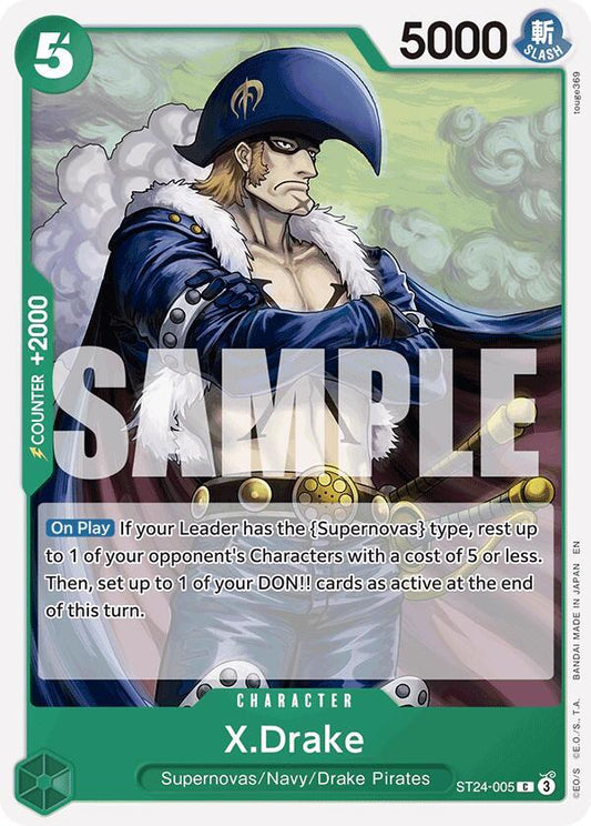 X.Drake [ST24-005] Starter Deck 24 - GREEN Bonney
