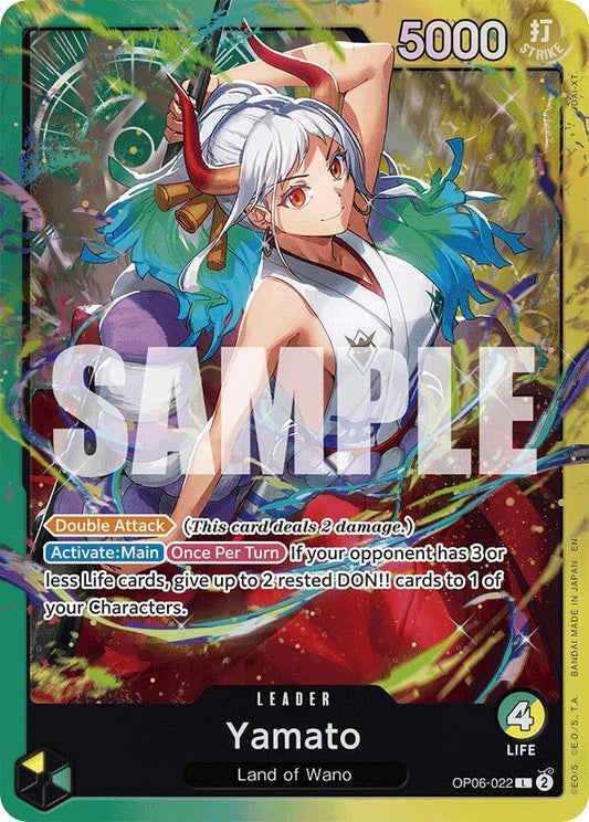 Yamato [OP06-022] Starter Deck 28 - GREEN/YELLOW Yamato