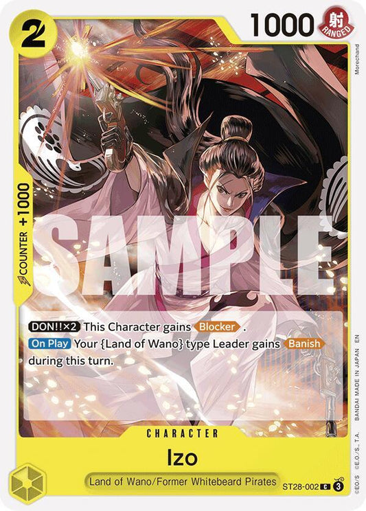 Izo [ST28-002] Starter Deck 28 - GREEN/YELLOW Yamato