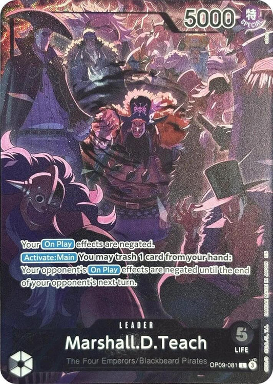 Marshall.D.Teach [OP09-081] Premium Card Collection - 2st Anniversary