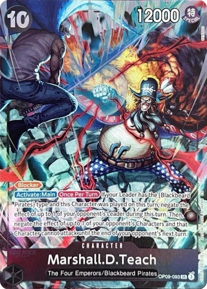 Marshall.D.Teach [OP09-093] Premium Card Collection - 2st Anniversary