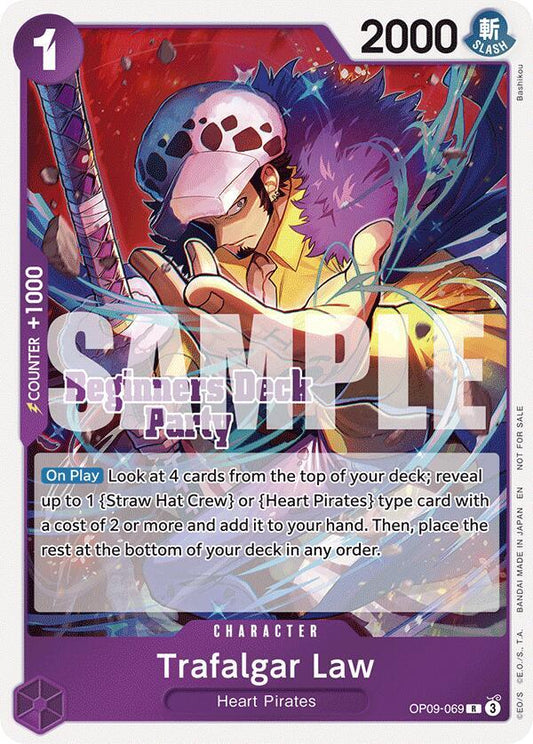 Trafalgar Law [OP09-069] Beginners Deck Party [ST23] - [ST28] Participation Pack