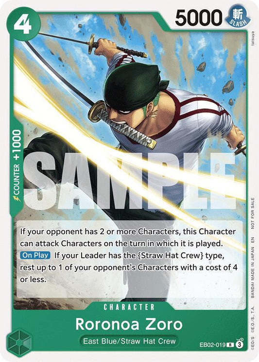 Roronoa Zoro [EB02-019] Tournament Pack 2025 Vol. 3