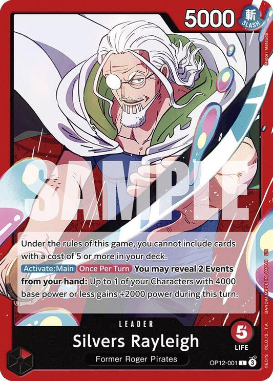 Silvers Rayleigh [OP12-001] OP12 Legacy of the Master