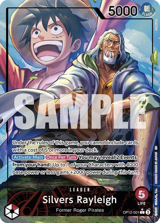 Silvers Rayleigh (Parallel Alternate Art) [OP12-001] OP12 Legacy of the Master