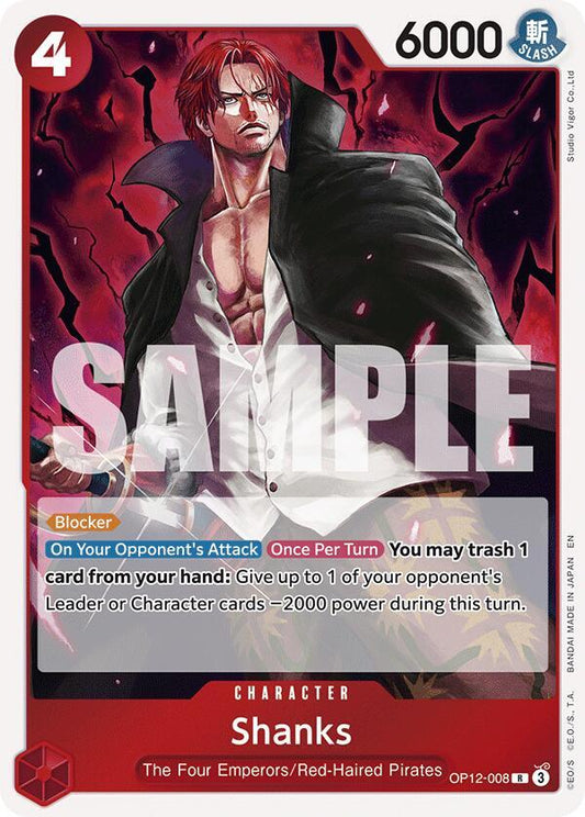 Shanks [OP12-008] OP12 Legacy of the Master