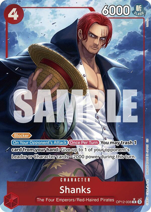 Shanks (Parallel Alternate Art) [OP12-008] OP12 Legacy of the Master