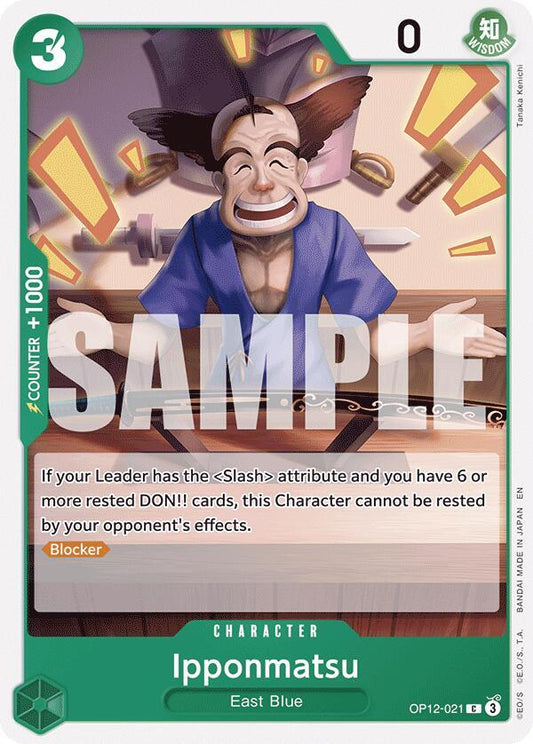 Ipponmatsu [OP12-021] OP12 Legacy of the Master
