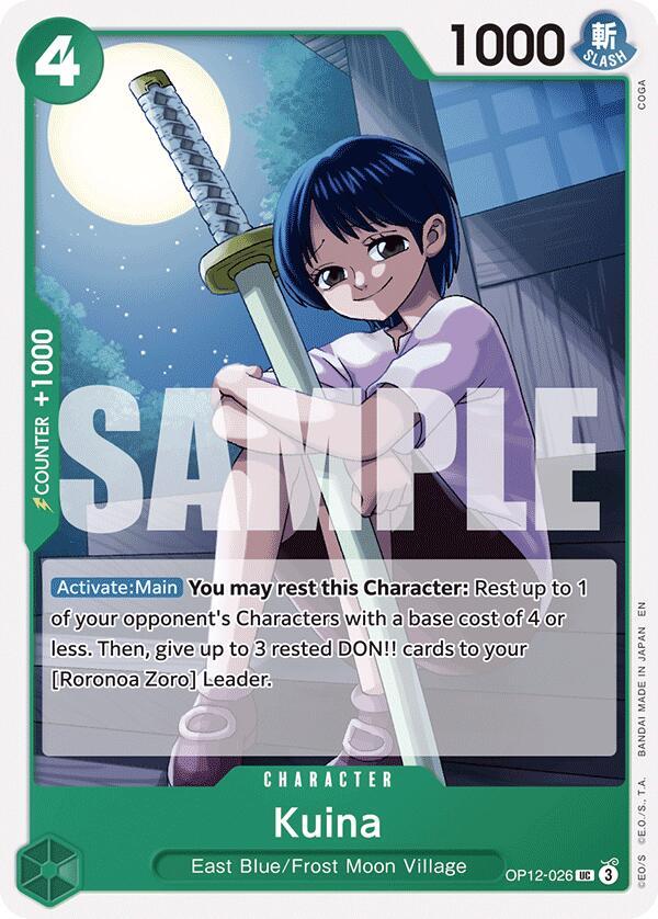 Kuina [OP12-026] OP12 Legacy of the Master