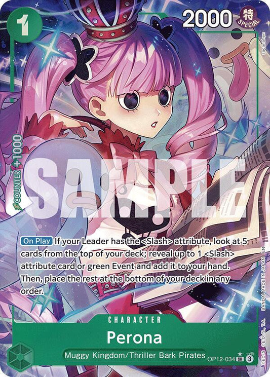 Perona (Parallel Alternate Art) [OP12-034] OP12 Legacy of the Master
