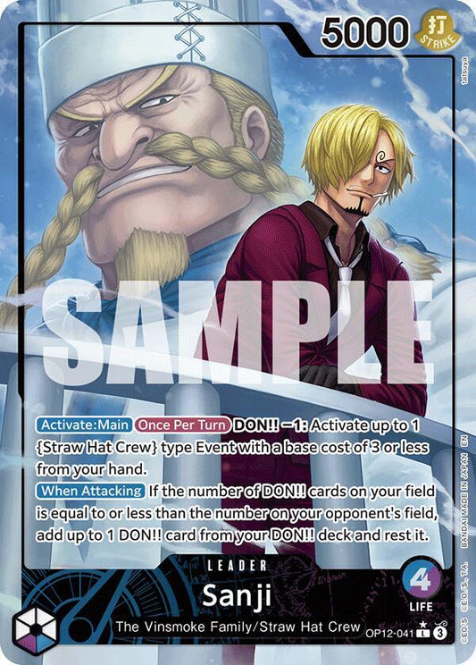 Sanji (Parallel Alternate Art) [OP12-041] OP12 Legacy of the Master