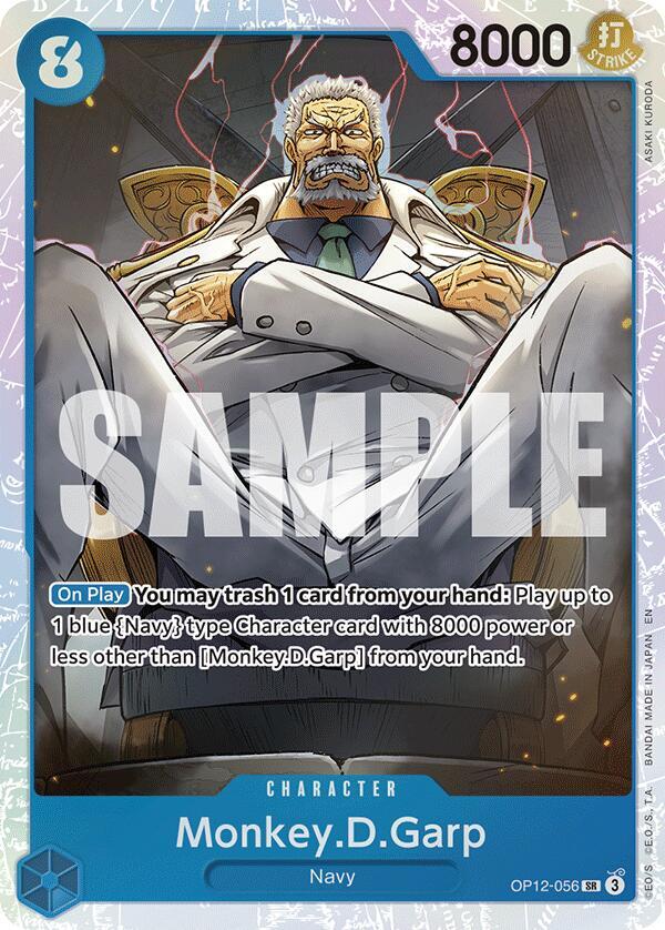 Monkey.D.Garp [OP12-056] OP12 Legacy of the Master