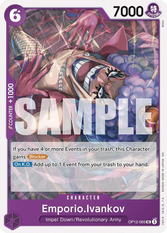 Emporio.Ivankov [OP12-065] OP12 Legacy of the Master