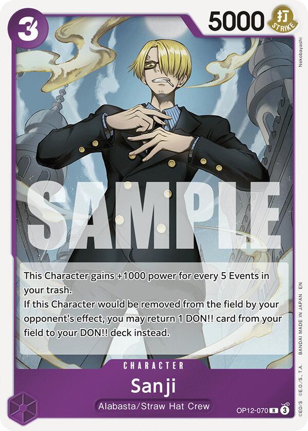 Sanji [OP12-070] OP12 Legacy of the Master