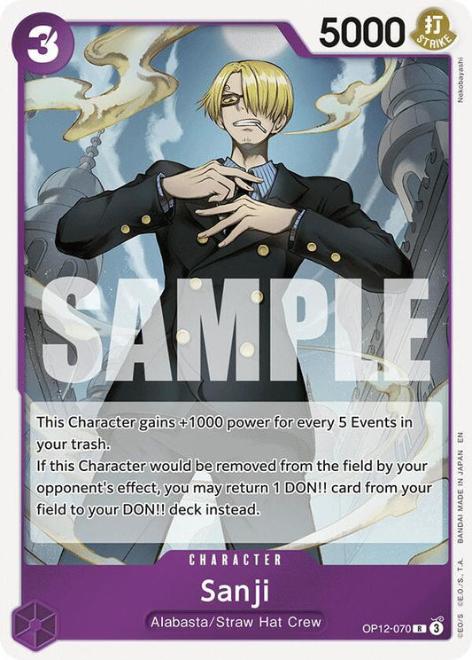 Sanji [OP12-070] OP12 Legacy of the Master