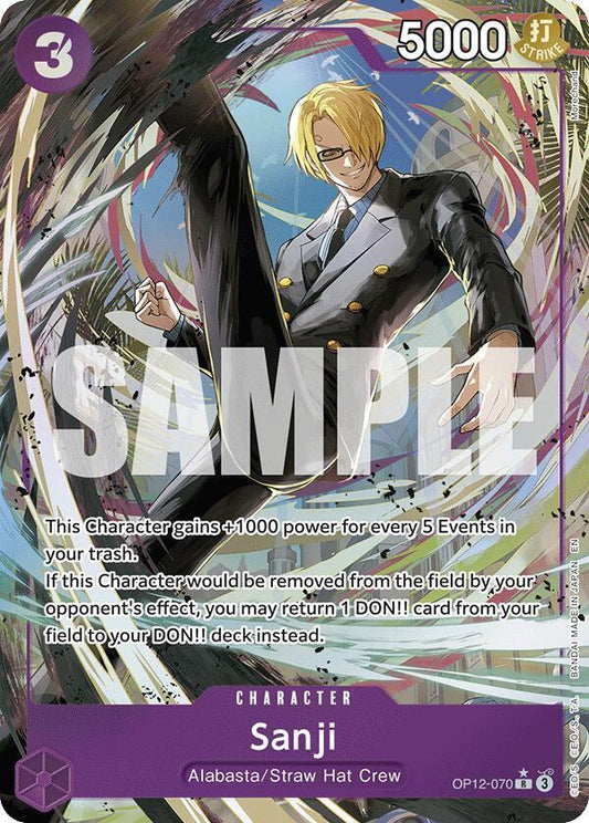 Sanji (Parallel Alternate Art) [OP12-070] OP12 Legacy of the Master