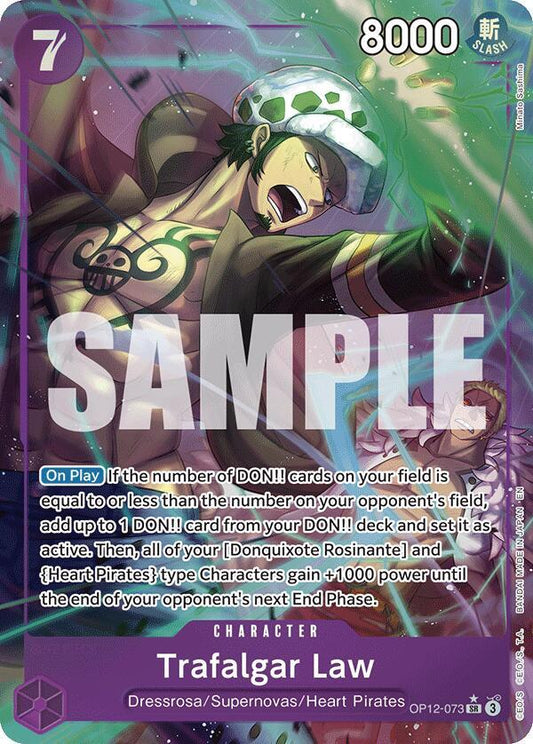 Trafalgar Law (Parallel Alternate Art) [OP12-073] OP12 Legacy of the Master