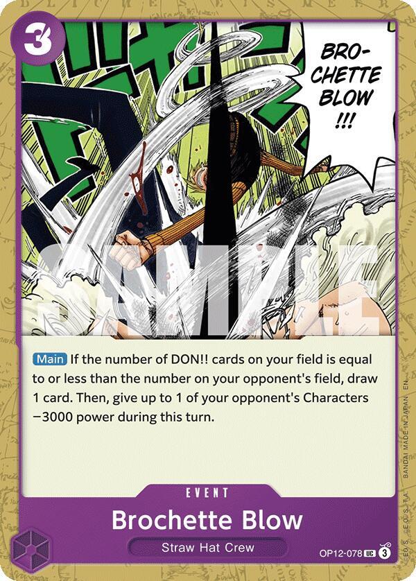Brochette Blow [OP12-078] OP12 Legacy of the Master