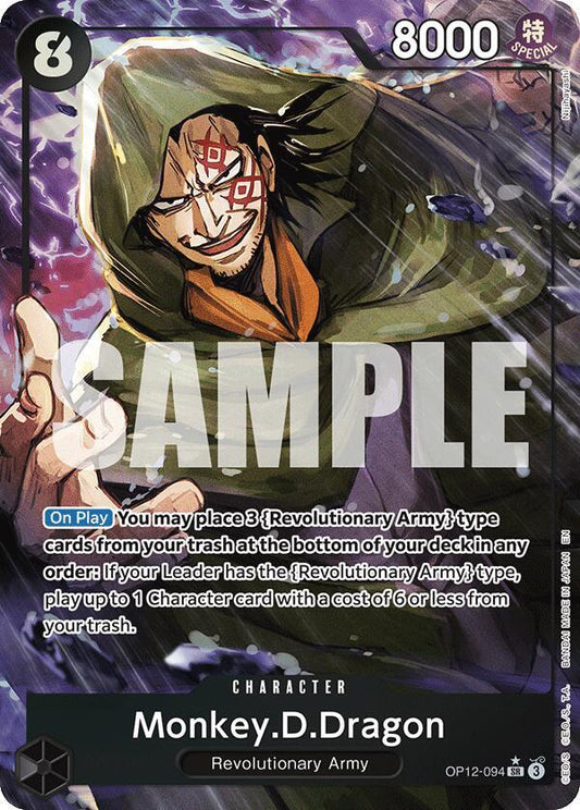 Monkey.D.Dragon (Parallel Alternate Art) [OP12-094] OP12 Legacy of the Master