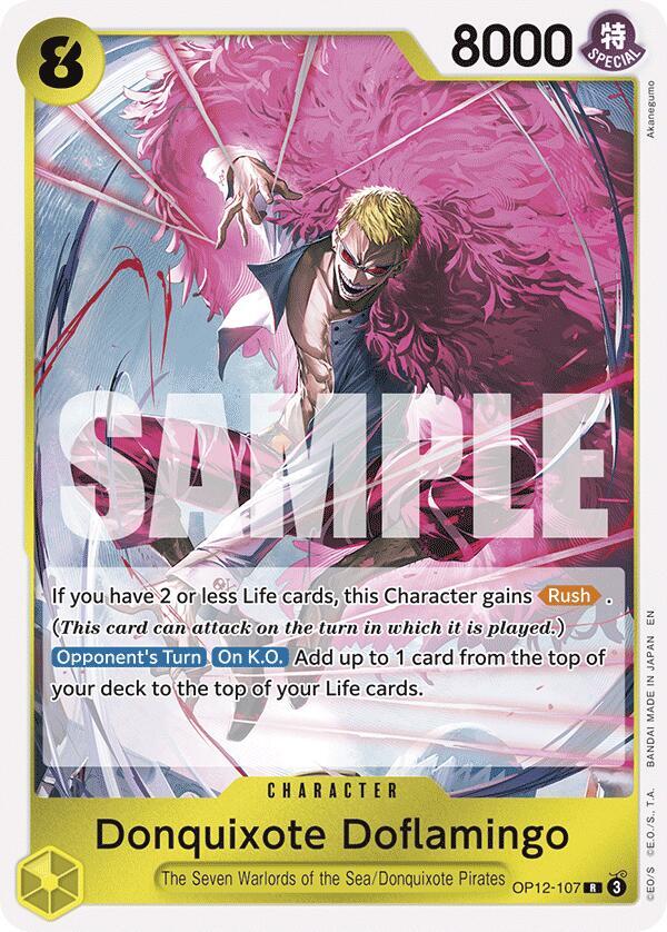 Donquixote Doflamingo [OP12-107] OP12 Legacy of the Master