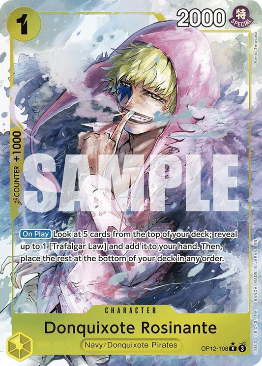 Donquixote Rosinante (Parallel Alternate Art) [OP12-108] OP12 Legacy of the Master