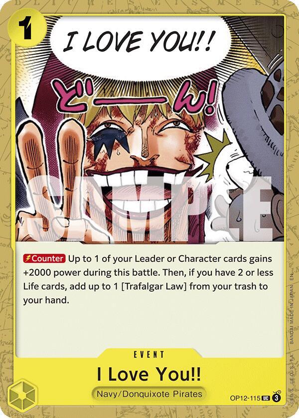 I Love You!! [OP12-115] OP12 Legacy of the Master