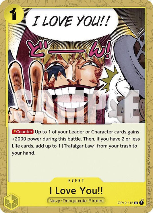 I Love You!! [OP12-115] OP12 Legacy of the Master