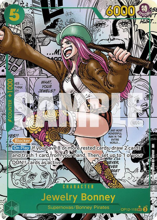 Jewelry Bonney (Manga Rare) [OP12-118] OP12 Legacy of the Master