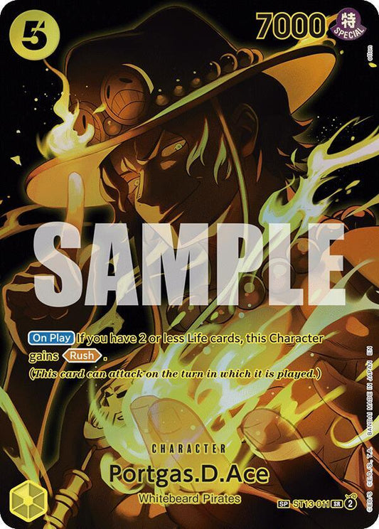Portgas.D.Ace (SP) [ST13-011] OP12 Legacy of the Master