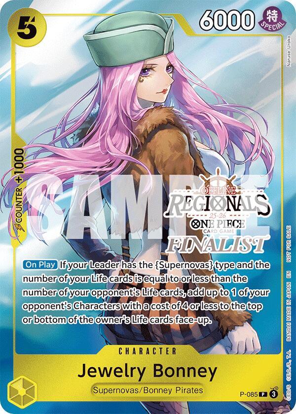Jewelry Bonney P-085 Offline Regional Finalist Card Set 2025 Vol.2