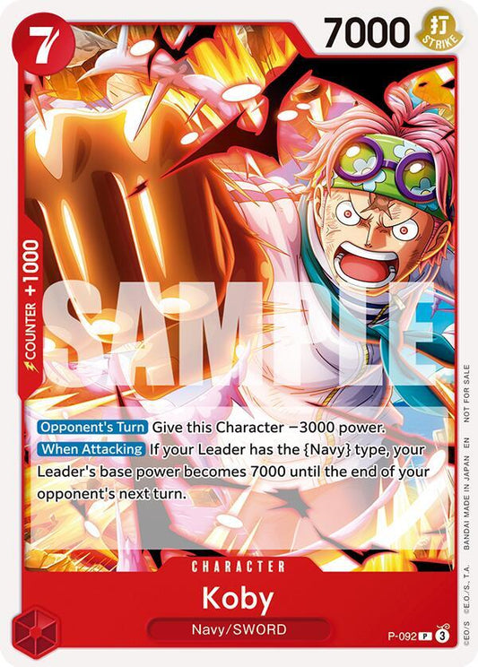 Koby [P-092] OP12 Legacy of the Master - Release Promo