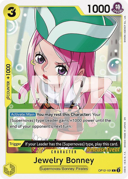Jewelry Bonney [OP12-101] OP12 Legacy of the Master - Release Pack