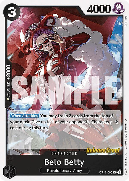 Belo Betty [OP12-090] OP12 Legacy of the Master - Release Pack