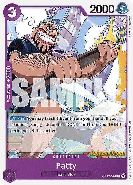 Patty [OP12-074] OP12 Legacy of the Master - Release Pack