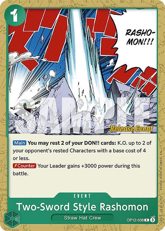 Two-Sword Style Rashomon [OP12-038] OP12 Legacy of the Master - Release Pack