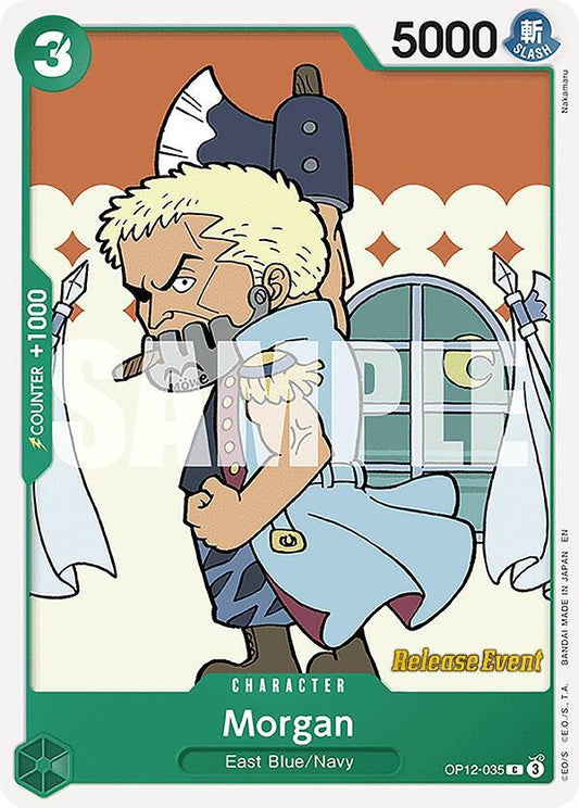 Morgan [OP12-035] OP12 Legacy of the Master - Release Pack