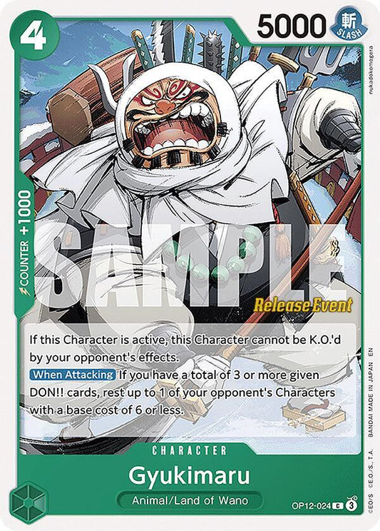 Gyukimaru [OP12-024] OP12 Legacy of the Master - Release Pack