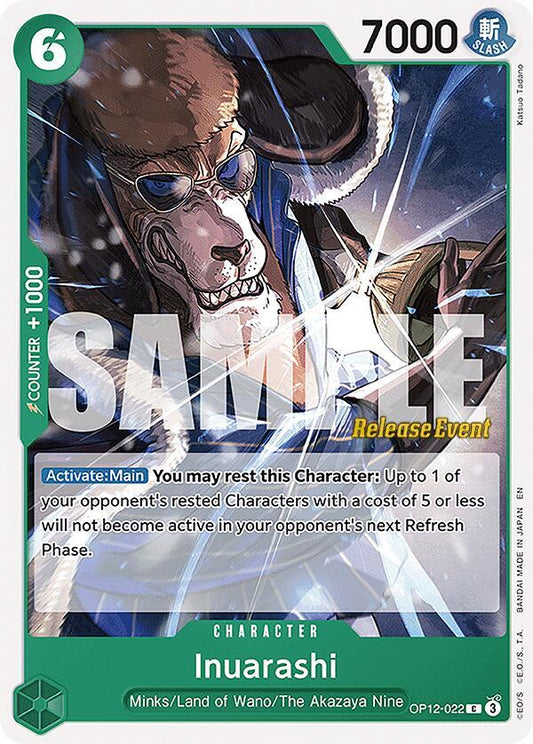 Inuarashi [OP12-022] OP12 Legacy of the Master - Release Pack