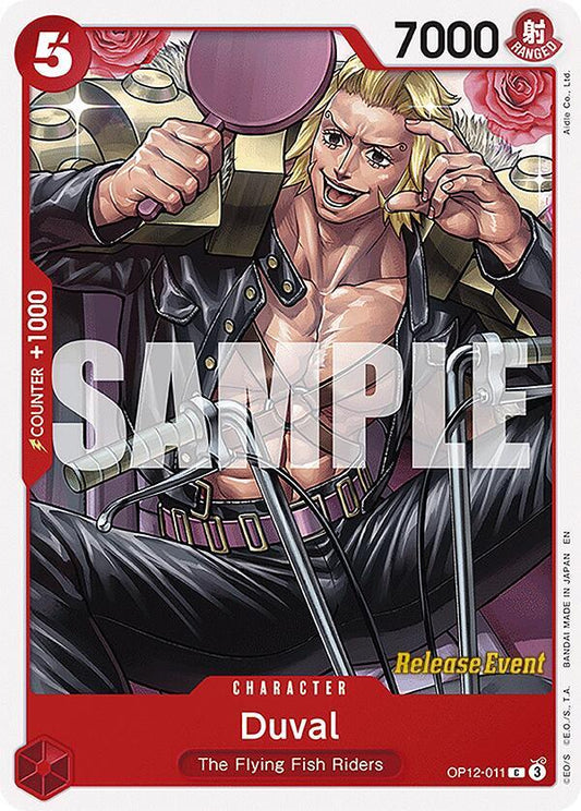 Duval [OP12-011] OP12 Legacy of the Master - Release Pack