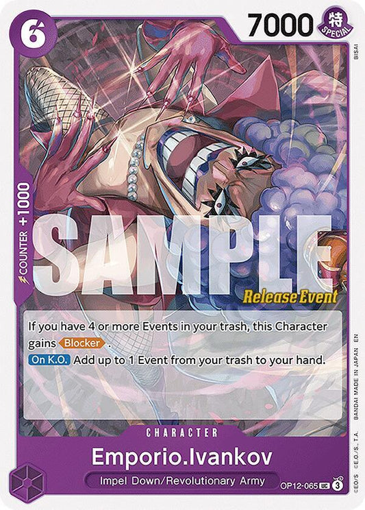 Emporio.Ivankov [OP12-065] OP12 Legacy of the Master - Release Pack