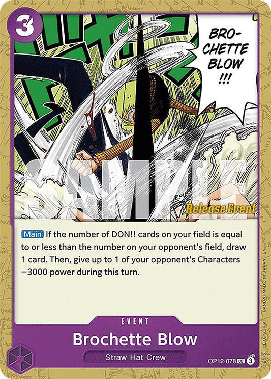 Brochette Blow [OP12-078] OP12 Legacy of the Master - Release Pack
