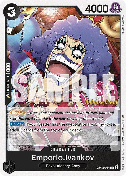 Emporio.Ivankov [OP12-084] OP12 Legacy of the Master - Release Pack
