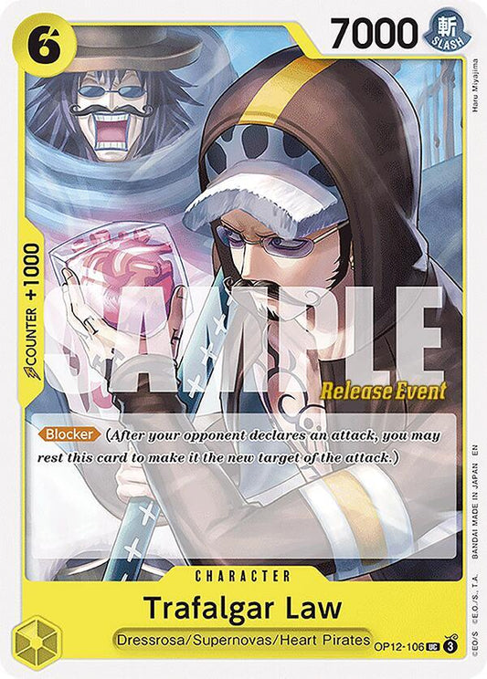 Trafalgar Law [OP12-106] OP12 Legacy of the Master - Release Pack